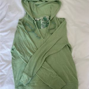 Roberta Roller Rabbit hooded sweatshirt.